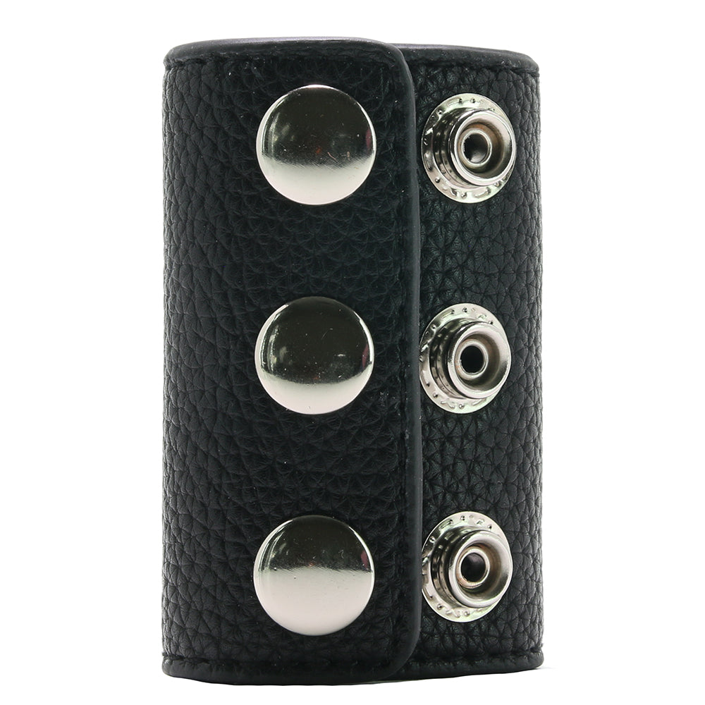 Blue Line 3 Inch Snap Ball Stretcher Bondage and Fetish > Cock and Ball Devices - Tophatter Daily Deals